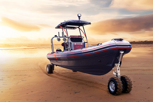 experience the ocm amphibious boat