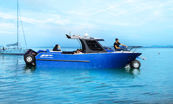 Amphibious Boat Aluminum
